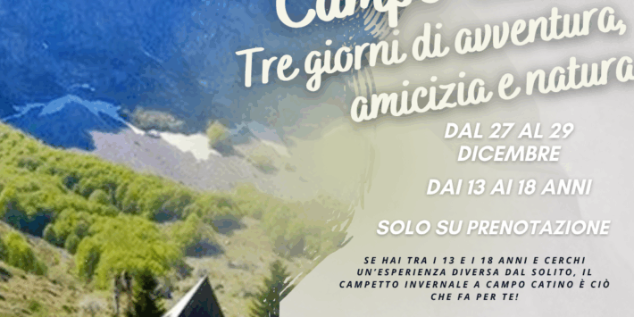 Winter Camp a Campo Catino 2025