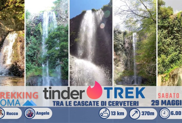 TINDER-TREK tra le cascate di Cerveteri