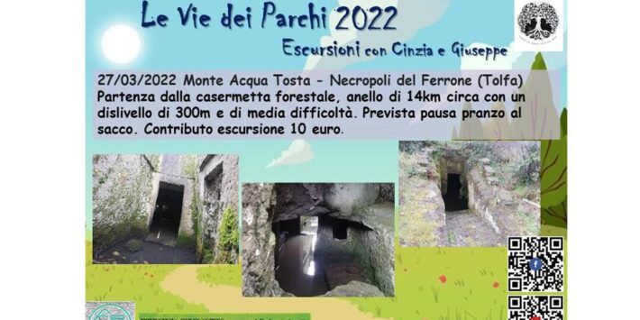 Monte Acqua Tosta – Ferrone (Tolfa)