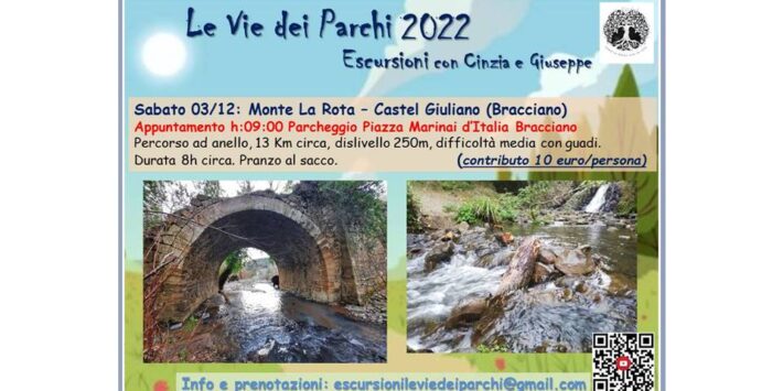 Monte La Rota – Castel Giuliano (BRACCIANO)