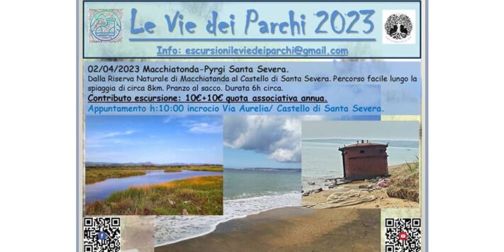 Oasi Macchiatonda-Pyrgi Santa Severa.