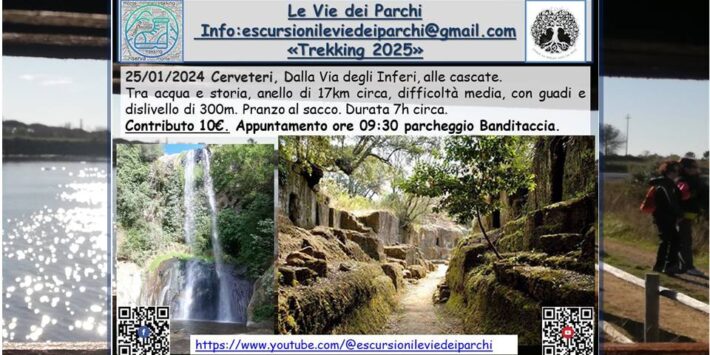 Cerveteri, dagli Inferi alle Cascate