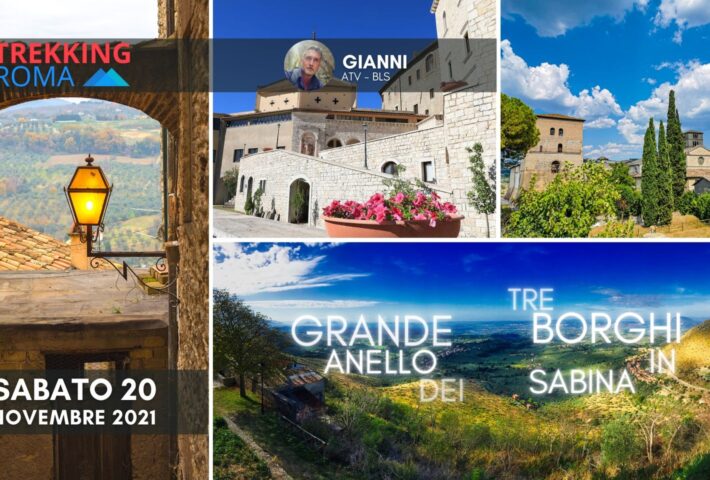 GRANDE ANELLO DEI 3 BORGHI IN SABINA