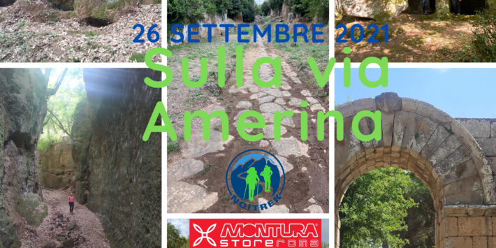 Sulla via Amerina tra Tufo, Tombe e Tagliate