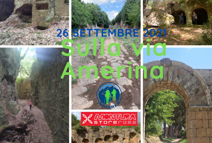 Sulla via Amerina tra Tufo, Tombe e Tagliate