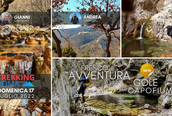 FRESCO e AVVENTURA alle GOLE DI CAPOFIUME