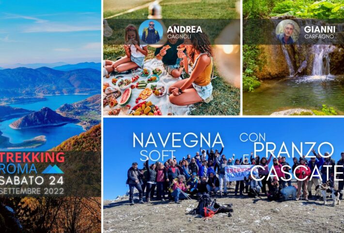 NAVEGNA SOFT: LAGO, CASCATE e PRANZO