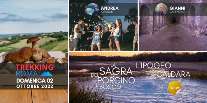 SAGRA DEL PORCINO, IPOGEO, BOSCO e CALDARA