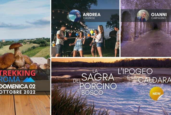 SAGRA DEL PORCINO, IPOGEO, BOSCO e CALDARA