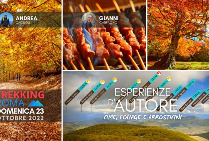 ?ESPERIENZE d’AUTORE? CIME, FOLIAGE e ARROSTICINI