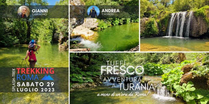 ?‍♀️ TUFFI FRESCO e AVVENTURA a TURANIA