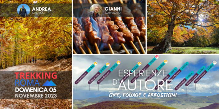 ?ESPERIENZE d’AUTORE ? CIME, FOLIAGE E ARROSTICINI