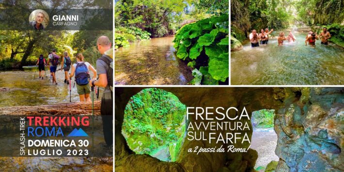 ?‍♀️ FRESCA AVVENTURA SUL FARFA a 2 passi da Roma!