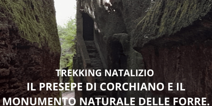 TREKKING NATALIZIO IL PRESEPE DI CORCHIANO E IL MONUMENTO NATURALE DELLE FORRE.