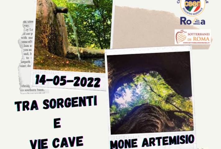 14-05-2022 TRA FONTI E VIE CAVE – MONTE ARTEMISIO