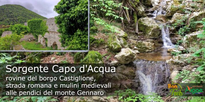Trekking al Sorgente Capo d’Acqua nei monti Lucretili