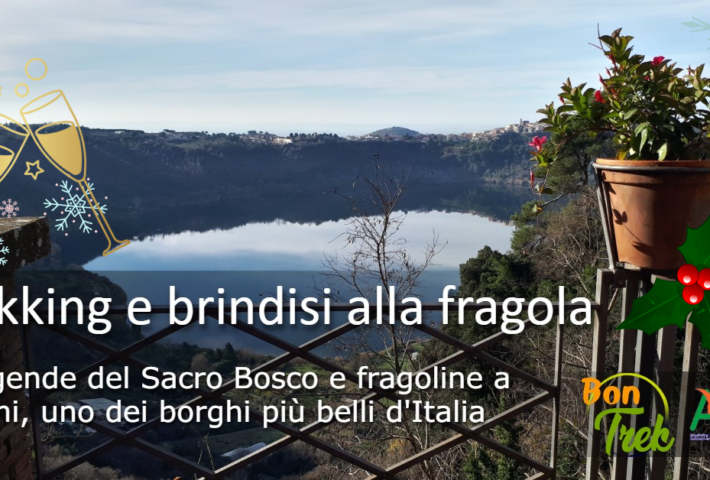 Trekking, leggende del Sacro Bosco e fragoline a Nemi, uno dei borghi più belli d’Italia