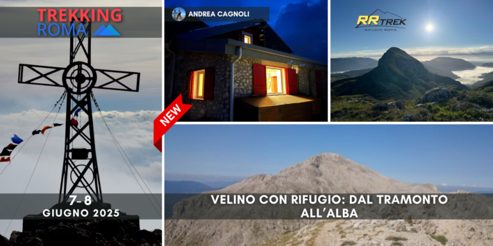 VELINO CON RIFUGIO: DAL TRAMONTO ALL’ALBA