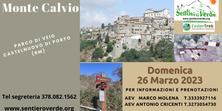 ANELLO MONTE CALVIO E DEL CASALACCIO