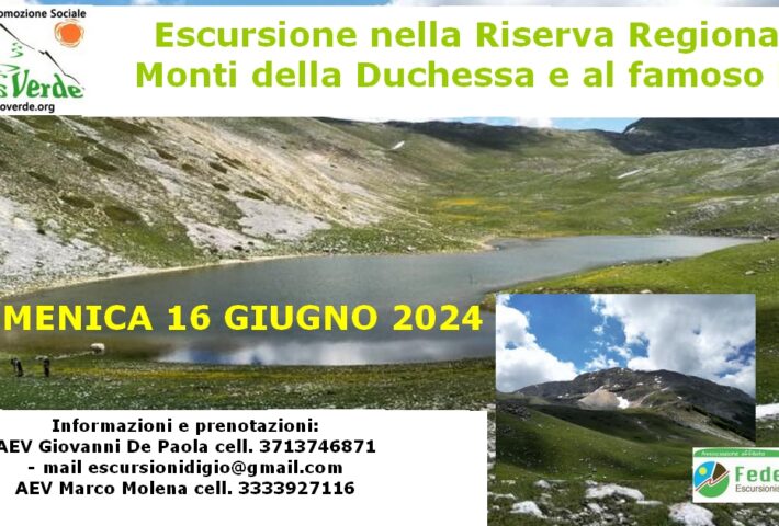 Escursione nella Riserva Regionale dei Monti della Duchessa e al famoso lago
