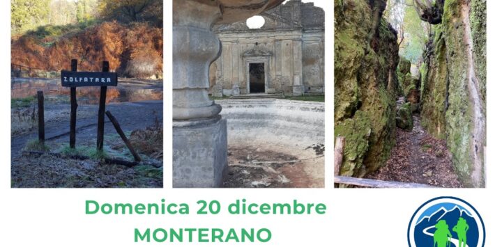 Escursione a MONTERANO – LA CITTA’ FANTASMA E LA RISERVA