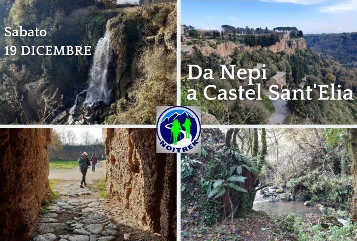 Escursione da Nepi a Castel Sant’Elia – cascate e forre