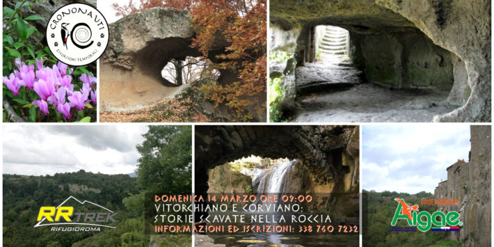 Vitorchiano e Corviano: storie scavate nella roccia