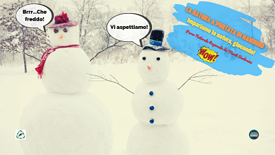 La natura a portata di bambino con le ciaspole