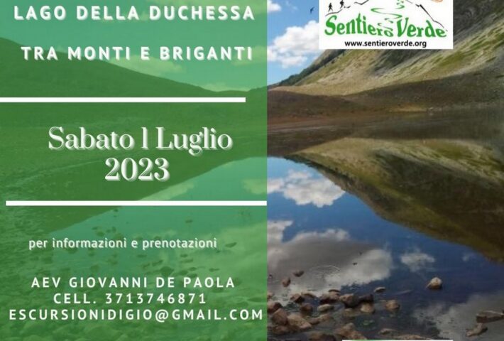 Riserva Regionale dei Monti della Duchessa e al famoso lago
