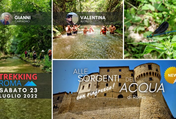 ALLE SORGENTI dell’ACQUA di ROMA