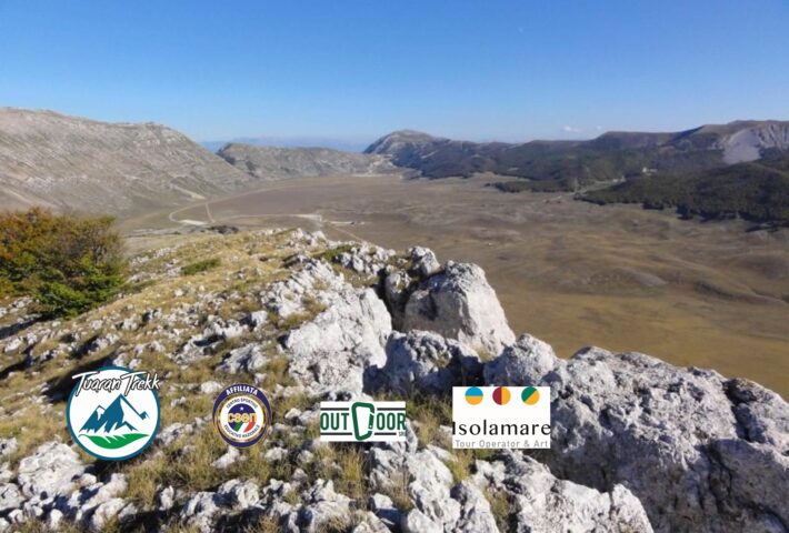 Il panorama del Monte Orsello 2043 mt