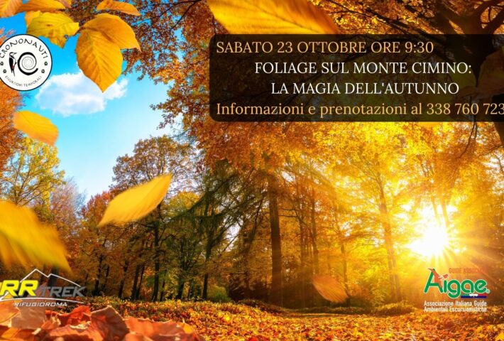 Foliage sul Monte Cimino: la Magia dell’Autunno