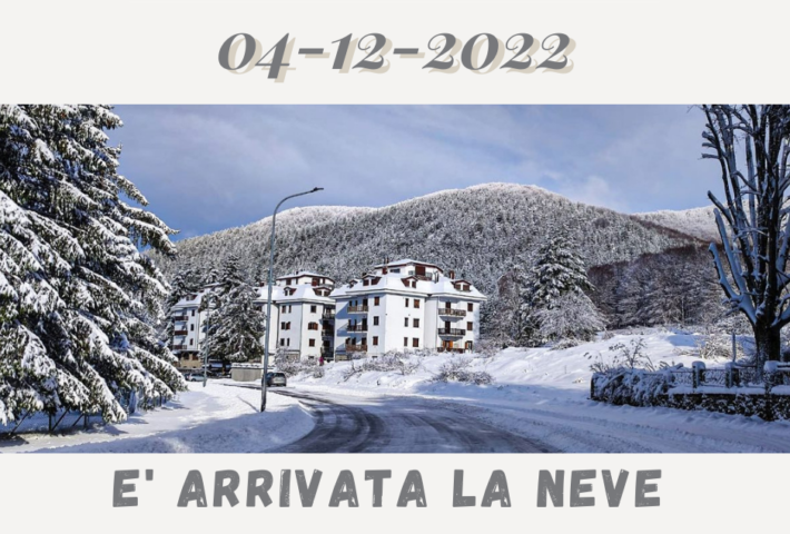 E ARRIVATA LA NEVE