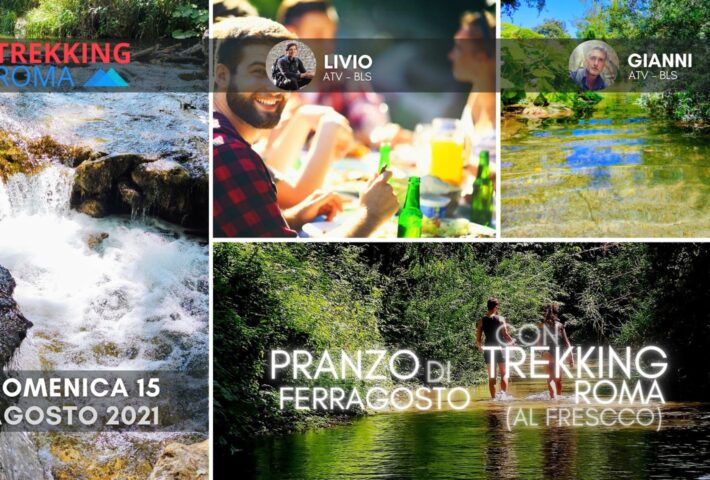 PRANZO DI FERRAGOSTO CON TREKKING ROMA (al fresco)