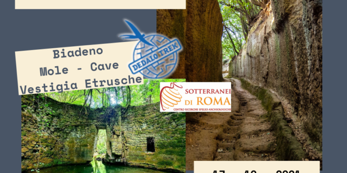 17-10-2021: Arkeotrek: Il Biedano, le Mole, le Cave e le vestigia Etrusche