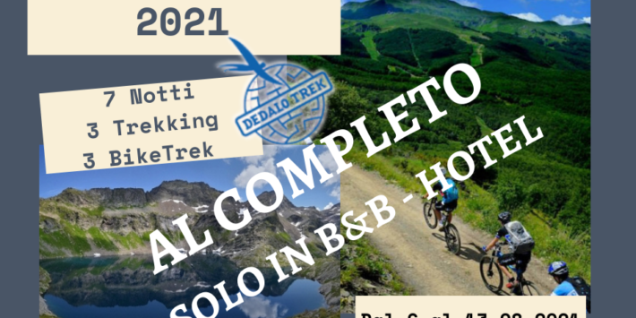 Dal 06 al 13-08-2021 ABETONE tra Trek e Bike