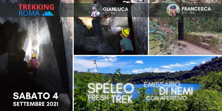 SPELEO FRESH TREK – EMISSARIO DI NEMI CON APERITIVO