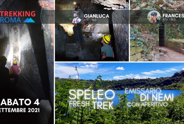 SPELEO FRESH TREK – EMISSARIO DI NEMI CON APERITIVO