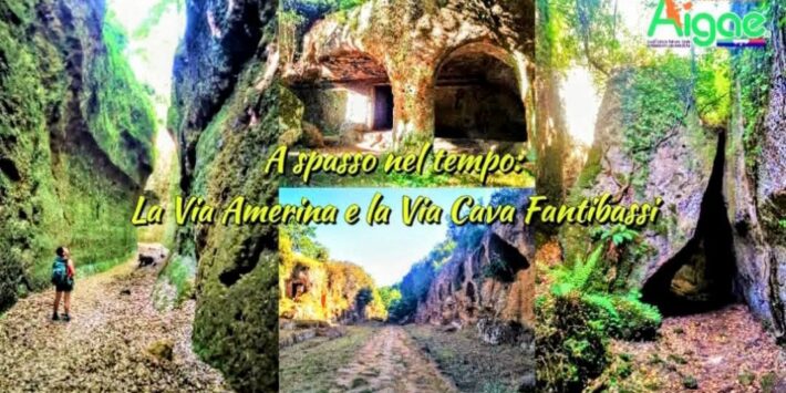 ??VIA AMERINA, VIA CAVA FANTIBASSI E TOMBE RUPESTRI -Fabrica di Roma VT