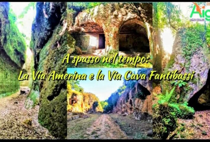 ??VIA AMERINA, VIA CAVA FANTIBASSI E TOMBE RUPESTRI -Fabrica di Roma VT