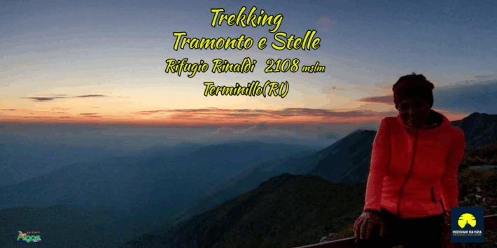 ?Terminillo by night ?- Tramonto e stelle dal Rifugio Rinaldi 2108 – Terminillo (RI)