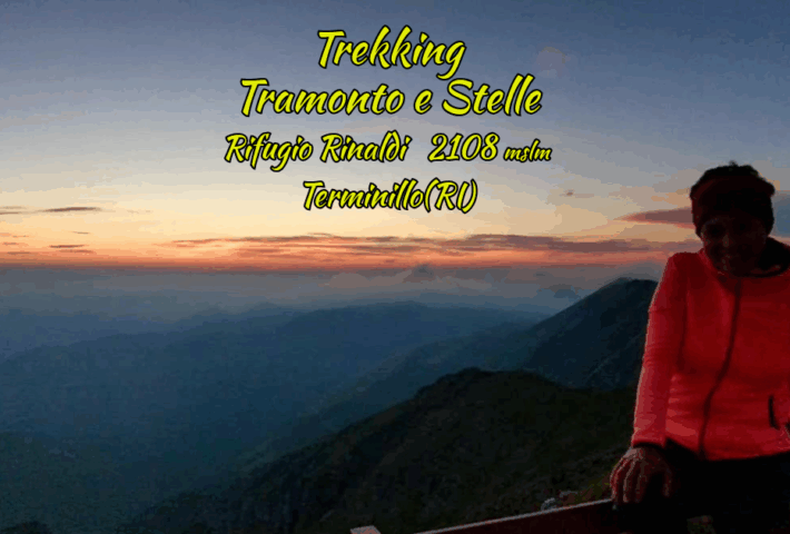 ?Terminillo by night ?- Tramonto e stelle dal Rifugio Rinaldi 2108 – Terminillo (RI)