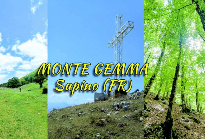 ?Trekking panoramico sul ⛰️MONTE GEMMA – Santa Serena, SUPINO ( FR)