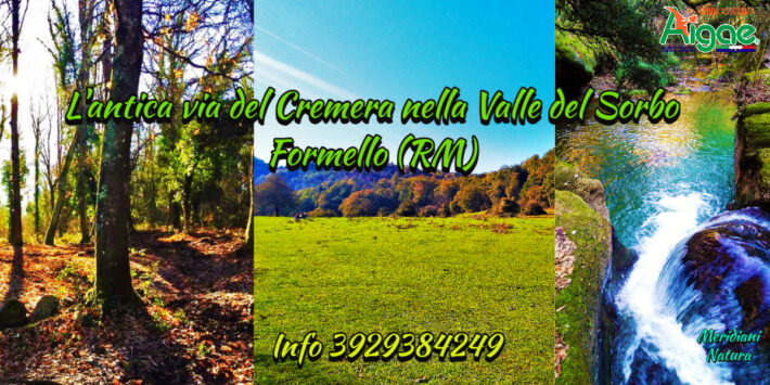 L’Antica via del Cremera, nella Valle del Sorbo