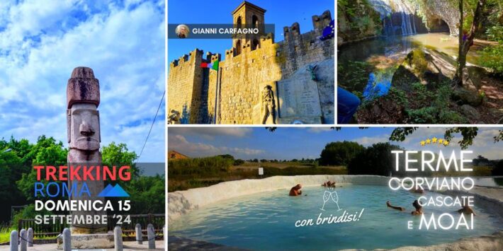 TERME, CORVIANO, CASCATE e MOAI