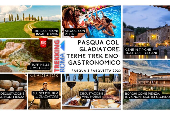 TERME-TREK ENOGASTRONOMICO: A PASQUA COL GLADIATORE!