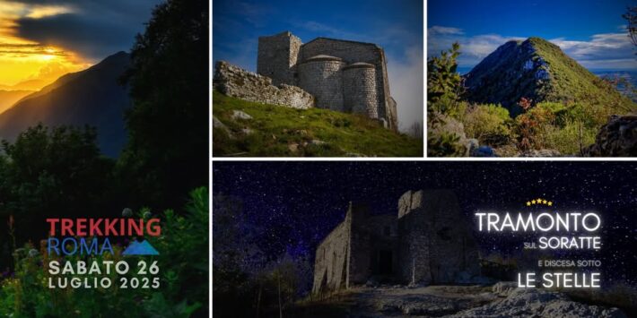 TRAMONTO SUL SORATTE