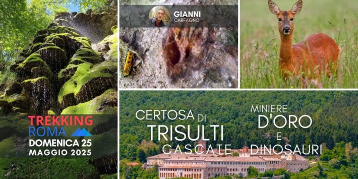 TRISULTI, CASCATE E MINIERE D’ORO