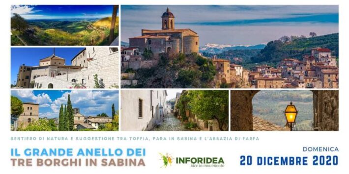 Trekking ad anello tre borghi in sabina