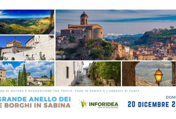 Trekking ad anello tre borghi in sabina